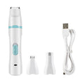 3 IN 1 Pet Grooming Machine USB Charge Dog Cat Hair Trimmer Paw Nail Grinder Pets Clippers Foot Nail Cutter Hair Cutting Machine